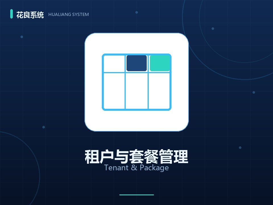 租户管理列表